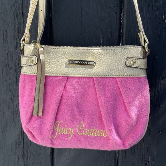 Juicy Couture Pink and Gold Crossbody Bag - Picture 4 of 6